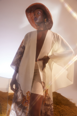 CECILIA Linen Kaftan