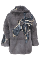 KINTSUGI Faux Fur Coat