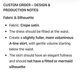 Custom-Made Order