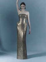 Sera Dress Gold