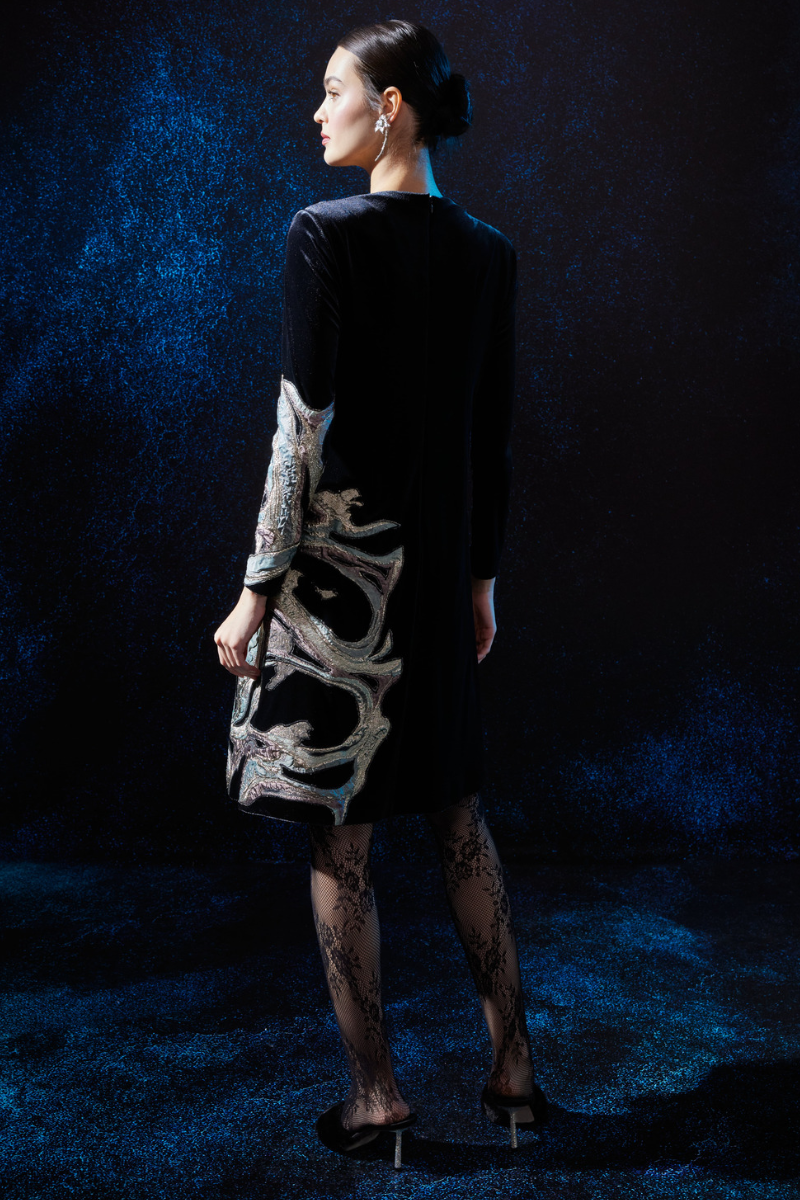 Mathilda Velvet Dress