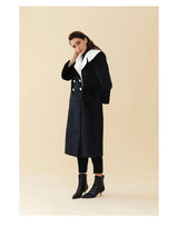 Atossa Quilted Faux Fur Coat